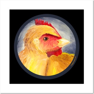 Cool Rooster - backyard chickens gift for the farmer Posters and Art